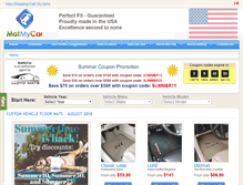 Tablet Screenshot of matmycar.com